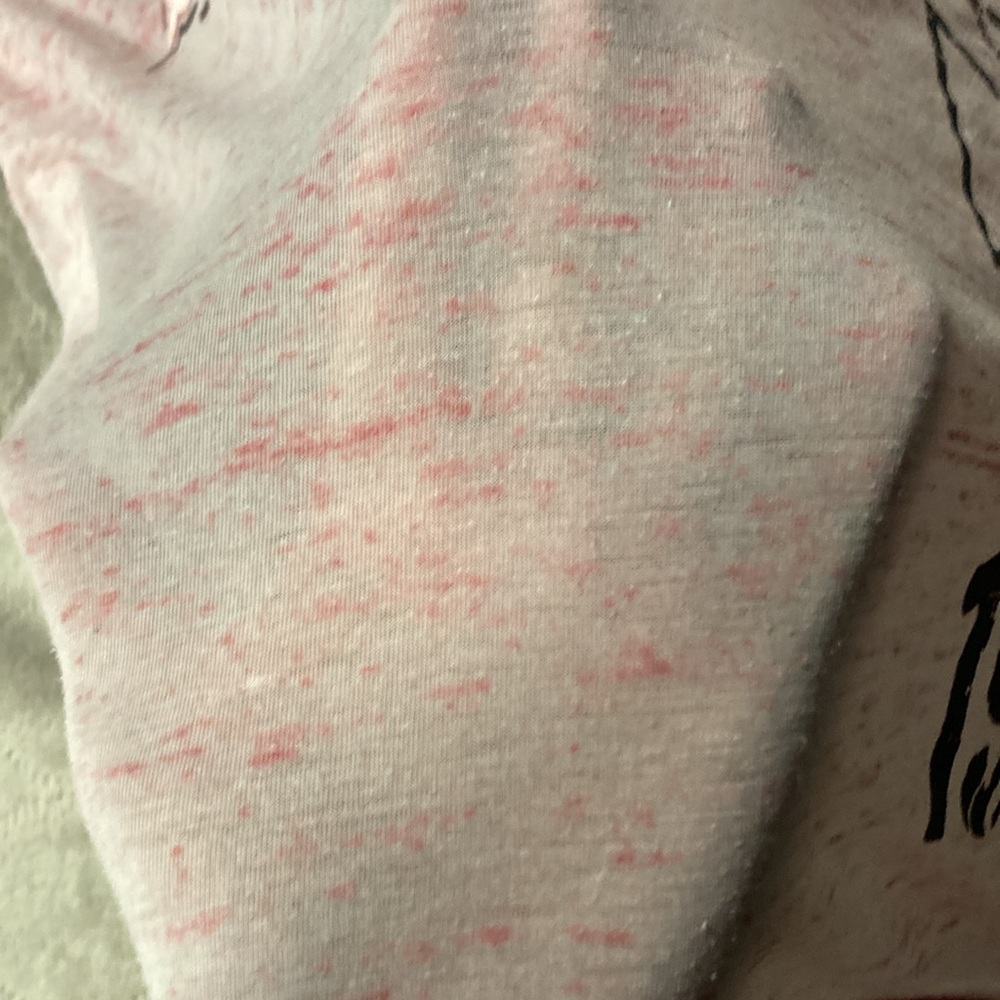 Machine Red and White Graphic Tee made see through - Picture 6 of 6